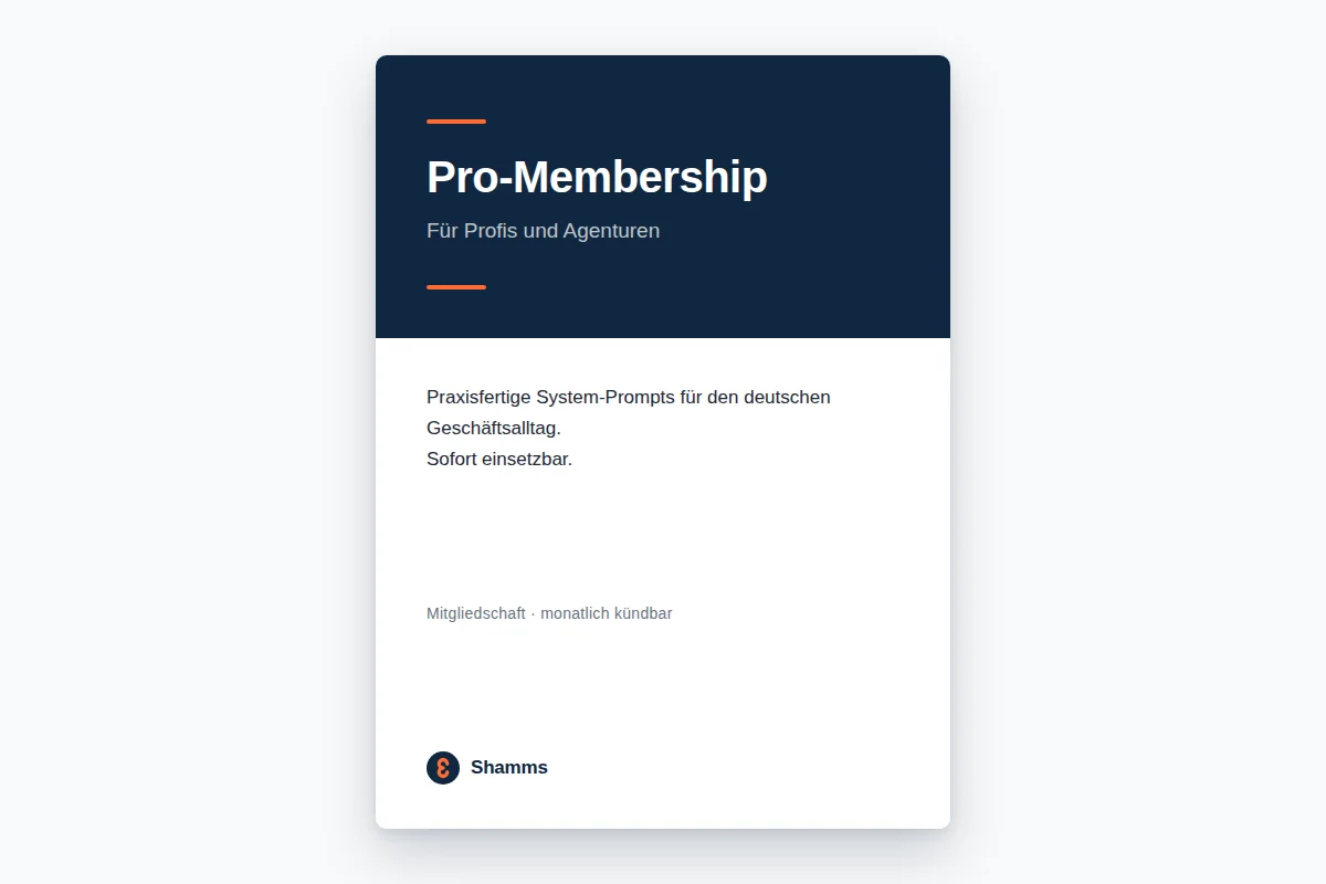 Cover: Pro-Membership